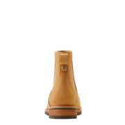 Ariat Wexford Chelsea Women's Boots, Full-Grain Leather, Natural Tan, 1 Inch Heel, Medium 6.5, 10050963