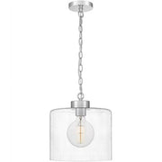 Quoizel ABR1512C Abner Pendant Light in Polished Chrome