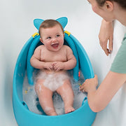 Skip Hop 235465 Moby Bath Smart Sling 3-Stage Bathtub, Blue
