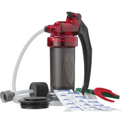 MSR MiniWorks EX Water Purification System, Portable Ceramic and Carbon Filter with 50 Aquatabs, Compatible with Wide Mouth Bottles, 1 lb, 14007
