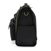 MoDRN Nylon Convertible Diaper Bag Backpack, Black