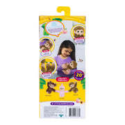 Moose Toys 26766 Little Live Pets My Baby Monkey Minis Pepi Peach Interactive Electronic Pet Toy, Soft Caramel Brown Fur, 7.4 in, 20+ Sounds and Reactions