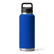 YETI Rambler 46 oz Sports Water Bottle, Double-Wall Vacuum Insulated, Leakproof Chug Cap, Stainless Steel, Royal Blue, 21071507132