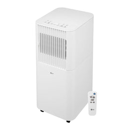 LG 6,000 BTU Portable Air Conditioner with Remote, White, 250 Sq Ft, LP0626PWF