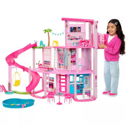 Barbie MTHMX10 Dreamhouse Pool Party Doll House with 75+ pc, 3 Story Slide