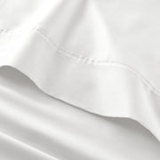 Better Homes & Gardens 300 Thread Count Cotton Sateen Bed Sheet Set, Arctic White, Twin, 3-Piece