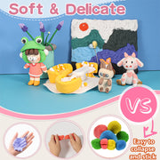 CiaraQ Modeling Clay 50 Colors Air Dry Clay