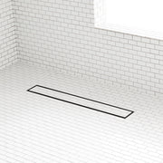 28 TILE-IN LINEAR SHOWER DRAIN - MATTE BLACK