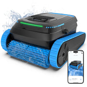 AIRROBO CP40 Cordless Robotic Pool Cleaner with Wall Climbing, 120-Min Runtime, 4L Filter Basket, Black