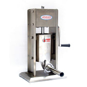 Hakka Brothers SV-3 7 Lb/3 L Sausage Stuffer 2 Speed Stainless Steel Vertical 5-7 Lb Sausage Maker