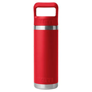YETI Rambler 18-oz. Water Bottle with Straw Cap - Rescue Red
