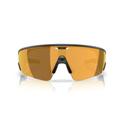 Oakley Meta Vanguard Smartglasses with Meta AI, 12MP Ultra-Wide Camera, Prizm Black Polarized Lenses, White Frame, Bluetooth Audio, IP67 Water-Resistant, 0OW8001-800104-52