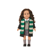 My Life As 19951 Harry Potter Slytherin Posable 18-inch Doll, Brunette Hair, Brown Eyes