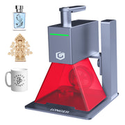 Novodesk Nano 6W Laser Engraving Machine, 0.05mm Precision, Portable Handheld Laser Cutter, 5000mm/s Engraving Speed, Compatible - Wood Metal Leather Ceramics Acrylic