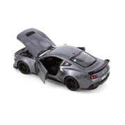 Maisto 1:24 Special Edition 2024 Ford Mustang Darkhorse Diecast Car Model, Metallic Grey, 32925
