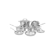 Cuisinart 77-11G Chef's Classic Stainless 11-Piece Cookware Set