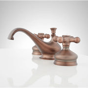 Shannon Widespread Bathroom Faucet - Cross Handles - Oil Rubbed Bronze