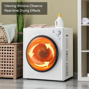 Ktaxon 2.6 cu ft Compact Electric Dryer, White