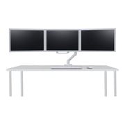 Ergotron HX Triple Monitor Bow Kit, White, Wall Mount, Supports 3 Monitors up to 24 in, VESA Compatible, 98-009-216