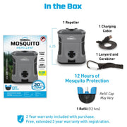Thermacell EX90GREY Rechargeable Mosquito Repeller