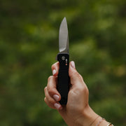 Swiss Tech 6162 Balken Crossbar Lightweight Locking Flipper Knife, D2 Steel with a Low Profile Back Flipper