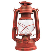 NEBO NEB-LTN-1012 Retro 100 Lumen LED Red Metal Lantern, Battery Operated