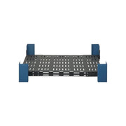 RackSolutions 1U Heavy Duty Fixed Server Rack Shelf, 28in Depth, 23in EIA Compatible, 500 lb Capacity, Black, 1USHL-116-23