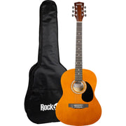 RockJam AG-1N-SK Full-Sized Acoustic Guitar Kit (Natural)