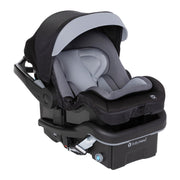 Baby Trend Secure-Lift Infant Car Seat, Ergonomic PRO Side Grip, No-Twist Harness Indicators, Anti-Rebound Bar Handle, Multi-Position Base, Adjustable Headrest, Dash Black