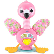VTech Baby Bounce & Bobble Flamingo Interactive Highchair and Stroller Toy, Multicolor, Ages 6+ Months, 80-587100
