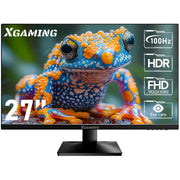 XGAMING 27-inch Computer Monitor 1080P 100Hz Gaming Monitor FHD IPS Display (1920x1080p) PC Monitor