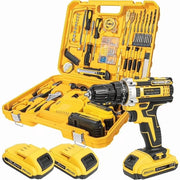Verstarlin 21V Cordless Drill Tool Kit, 120-Piece Set, 3/8