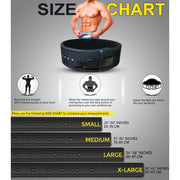 RadUltimate Belt for Weightlifting and Deadlifts Adjustable Lever Buckle Weightlifting Belt (Jet Black, XL)