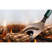 YouTheFan Michigan State Spartans Spirit Series Stainless Steel Barbecue Turner with Bottle Opener, 18.5 in, Multicolor, 9028161