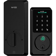 Wyze WLCKB2WMT Lock Bolt v2, Smart Wi-Fi Deadbolt with Fingerprint Scanner, Keyless Entry, Keypad with 50 Passcodes, Built-in Wi-Fi 6, Auto-Lock, 8-Month Battery