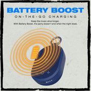 Skullcandy Kilo 2 Compact Wireless Bluetooth Speaker, Navy Blue, IPX7 Waterproof, 24-Hour Battery, Bluetooth 5.4, USB-C Charging