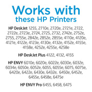 HP 3YM58AN#RFD 67XL Tri-Color High Yield Original Ink Cartridge, Vibrant Cyan Magenta Yellow Ink, Approx 200 Page Yield