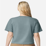 American Apparel Women's Fine Jersey Boxy Tee Shirt ARCTIC, S