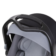 Baby Trend Secure-Lift Infant Car Seat, Ergonomic PRO Side Grip, No-Twist Harness Indicators, Anti-Rebound Bar Handle, Multi-Position Base, Adjustable Headrest, Dash Black