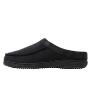 Dearfoams Mens Medium Indoor/Outdoor Slippers Black Memory Foam Slip-On CUSX1 31233