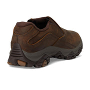 Merrell Moab Adventure 3 Moc Men's Waterproof Full-Grain Leather Slip-On Moccasin Shoes, Earth, Size 10.5, J003815