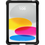 OtterBox uniVERSE Series Tablet Case for iPad 10th Gen, Black, Polycarbonate Hard Shell with Modular Rail System and Card Slots, 10.34 x 7.62 x 0.62 in, 77-89980