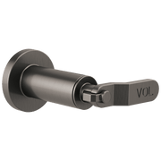 Brizo Litze Single Handle Volume Control Valve Trim, Luxe Steel, Industrial Lever, T66634