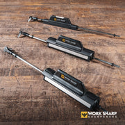 Work Sharp Precision Adjust Upgrade Kit, 7-Piece Abrasive Set with Coarse to Fine Grit, Leather Strop, Ceramic Serration Sharpener, Black, WSA0004772