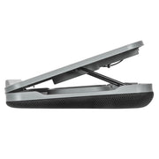 Targus AWE90GL 18-inch Dual Fan Chill Mat with Adjustable Stand, Gray
