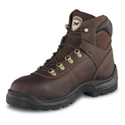 Irish Setter Ely Steel Toe Work Boots for Men - Brown - 9.5W