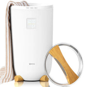 Keenray CL45- Snow White-1 Luxury Towel Warmer Bucket with Timer - White