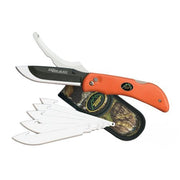 Outdoor Edge RO-20C RazorPro Replaceable Double-Blade Folding Knife - Blaze