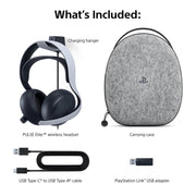 Sony PULSE Elite Wireless Gaming Headset, Planar Magnetic Drivers, AI Noise Rejection, Bluetooth 5.0, USB-C Charging, White, B0G5SCBH91