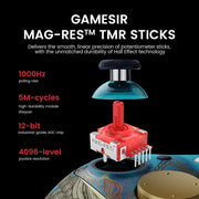 GameSir G7 Pro Wireless Controller for Xbox Series X|S|One, PC, Android, Mag-Res TMR Sticks, Hall Effect Triggers, Four Remappable Buttons, Tri-Mode Connectivity, Fallen Feathers Edition